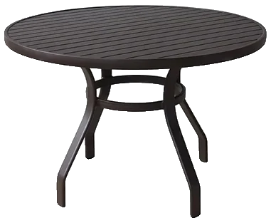 Peça outdoor Mesa Alumínio Ripado - Atelier Birman