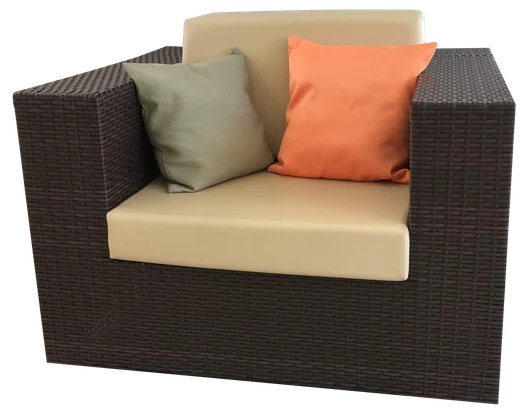Peça outdoor Poltrona em Fibra sem Almofada - Atelier Birman